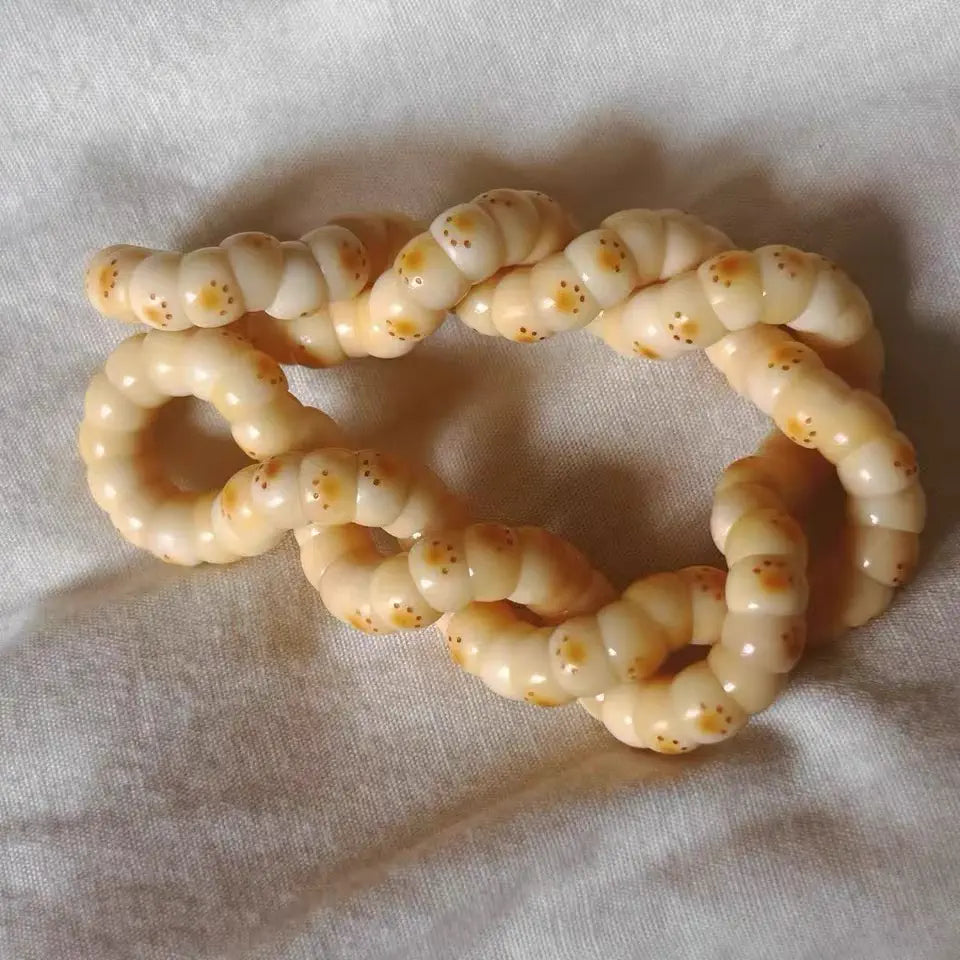 Cat Paw · Bodhi Seeds Fidget Bracelet · 108-Bead