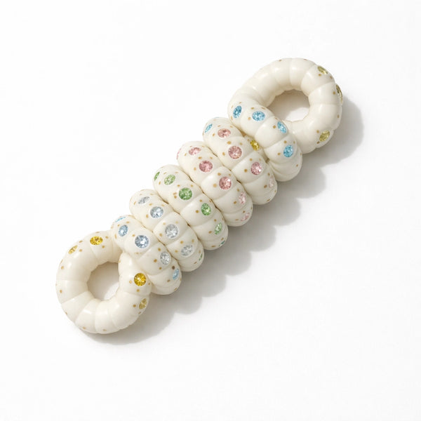 Cat paw · Bodhi Seeds Fidget Bracelet · Hand-Set Zirconia · 108-Bead