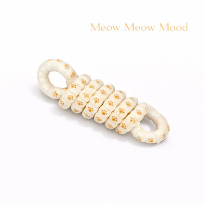 Cat Paw · Bodhi Seeds Fidget Bracelet · 108-Bead