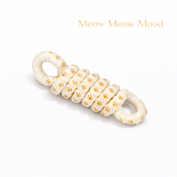 Cat Paw · Bodhi Seeds Fidget Bracelet · 108-Bead