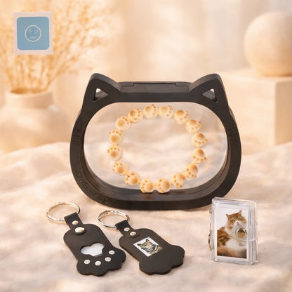 Cat Paw ·  Bodhi Seeds  Fidget Bracelet