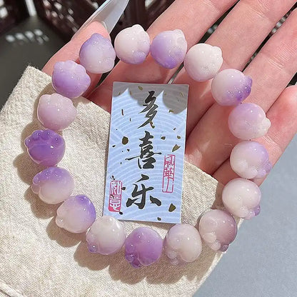 Cat Paw ·  Bodhi Seeds  Fidget Bracelet