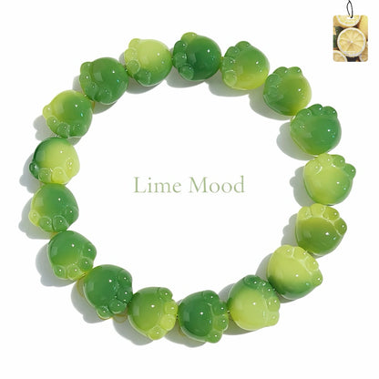 Cat Paw ·  Bodhi Seeds  Fidget Bracelet