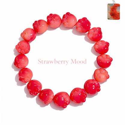 Cat Paw ·  Bodhi Seeds  Fidget Bracelet