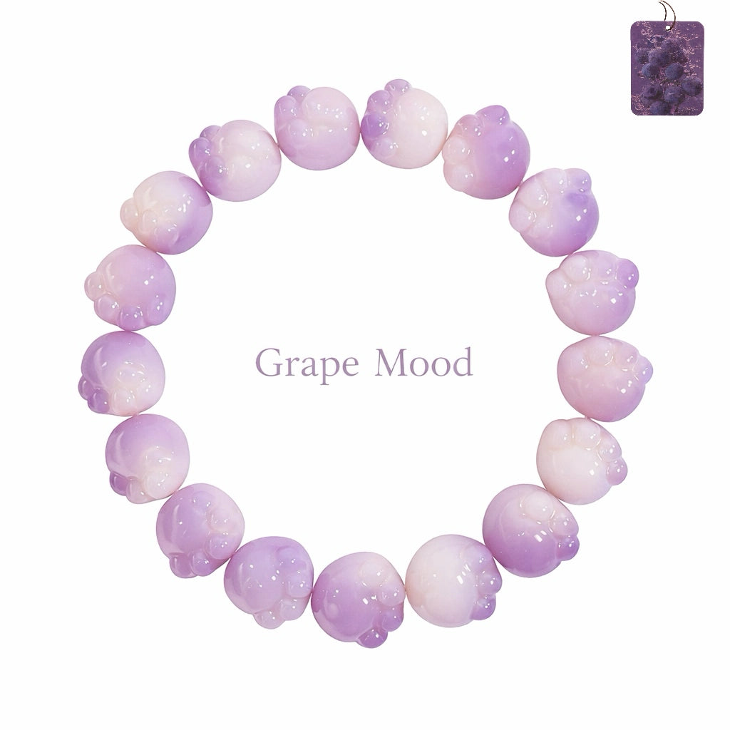 Cat Paw ·  Bodhi Seeds  Fidget Bracelet